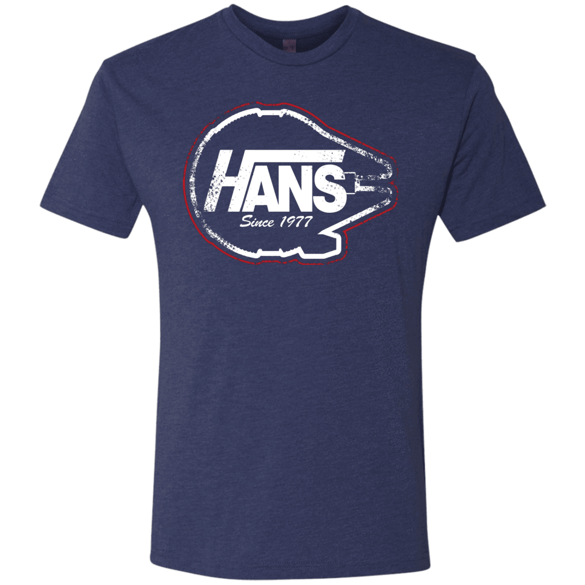 T-Shirts Vintage Navy / S Hans Men's Triblend T-Shirt