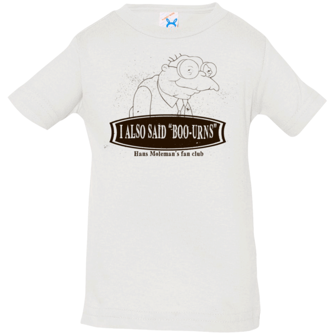 T-Shirts White / 6 Months Hans Moleman Fans Club Infant Premium T-Shirt