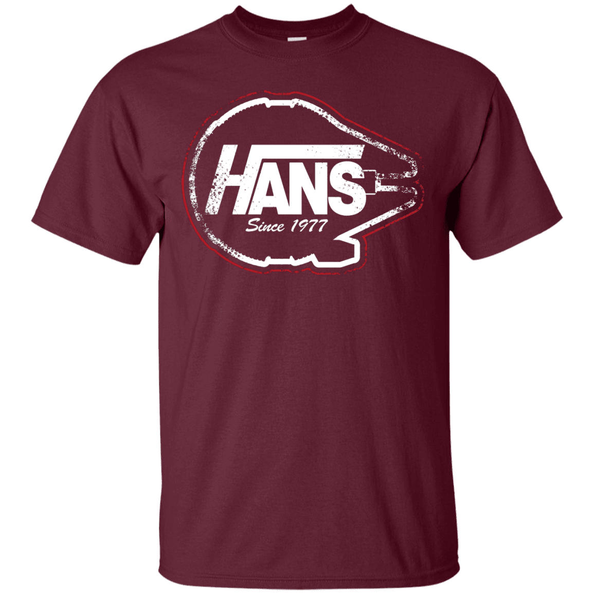 T-Shirts Maroon / S Hans T-Shirt