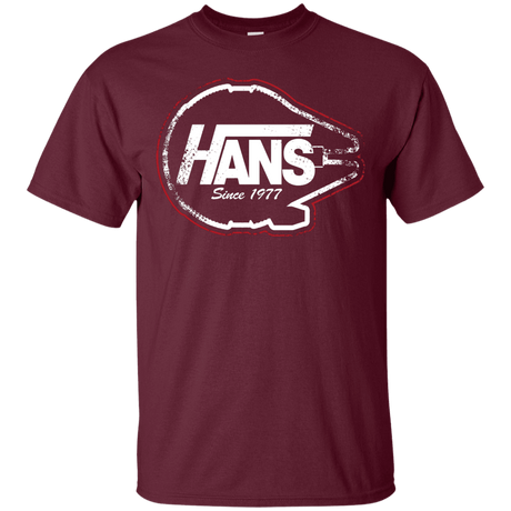 T-Shirts Maroon / S Hans T-Shirt