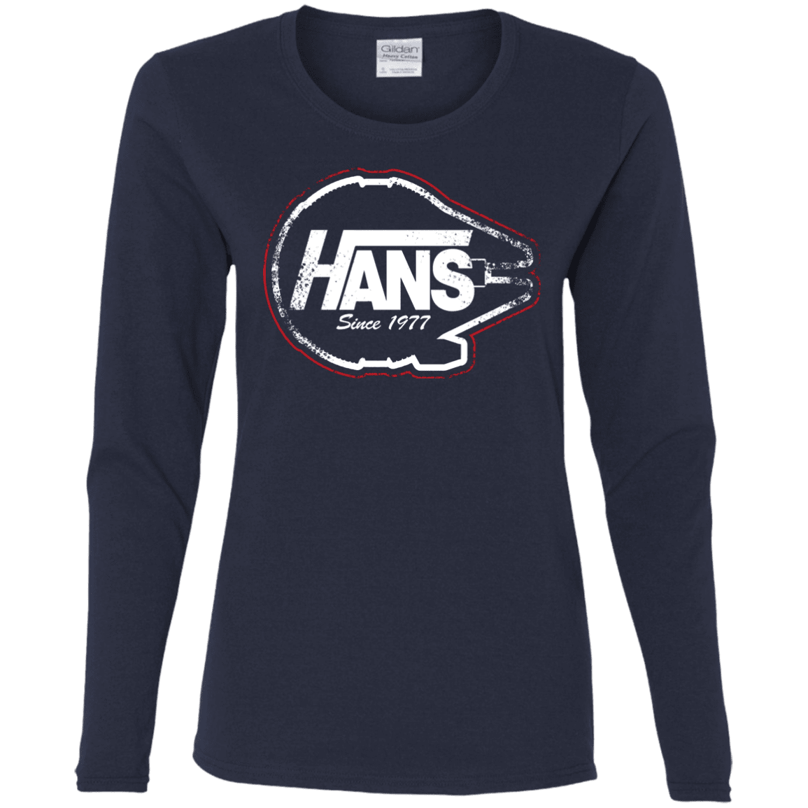 T-Shirts Navy / S Hans Women's Long Sleeve T-Shirt