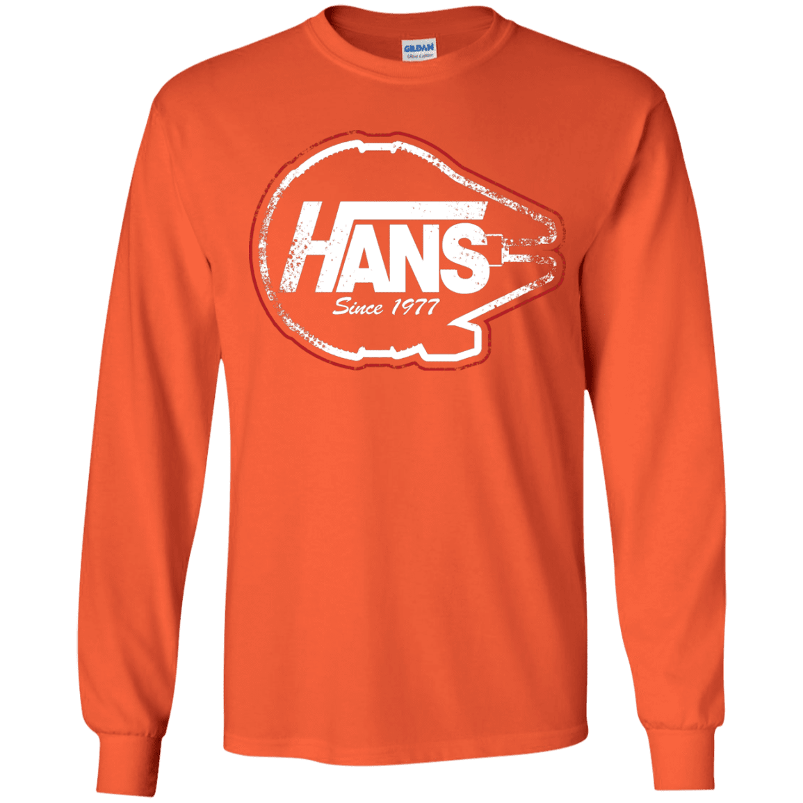T-Shirts Orange / YS Hans Youth Long Sleeve T-Shirt