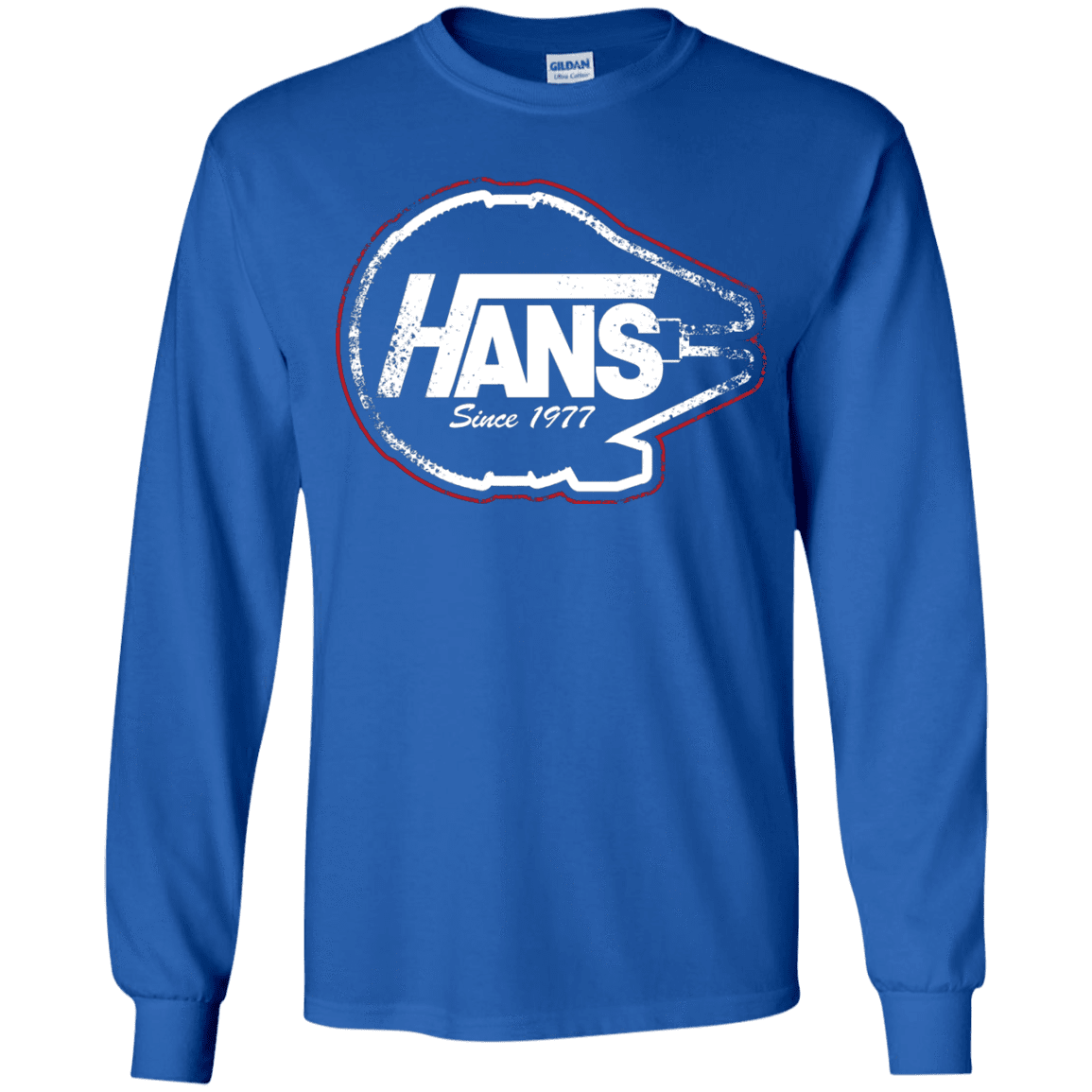 T-Shirts Royal / YS Hans Youth Long Sleeve T-Shirt