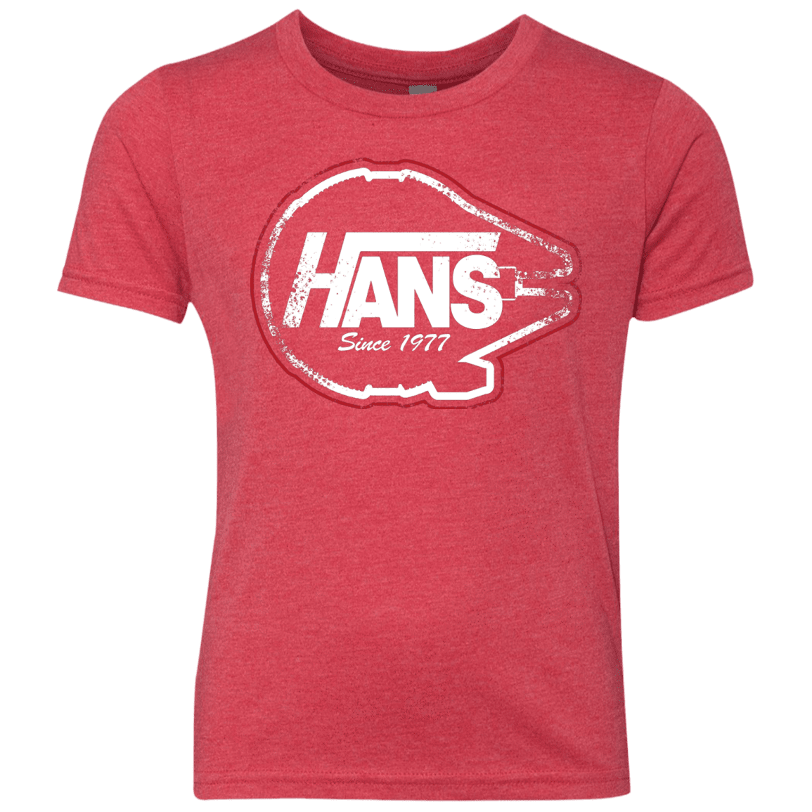 T-Shirts Vintage Red / YXS Hans Youth Triblend T-Shirt