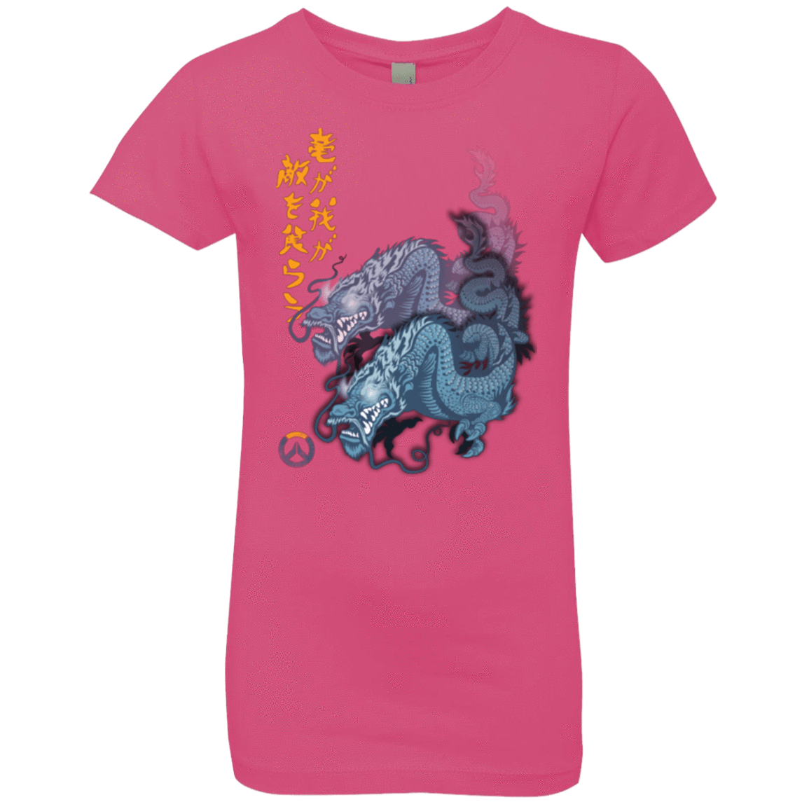 T-Shirts Hot Pink / YXS Hanzo Girls Premium T-Shirt