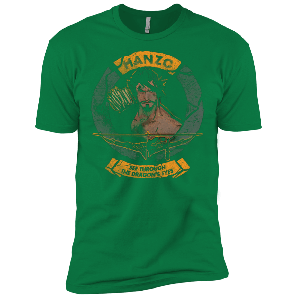T-Shirts Kelly Green / X-Small Hanzo Men's Premium T-Shirt