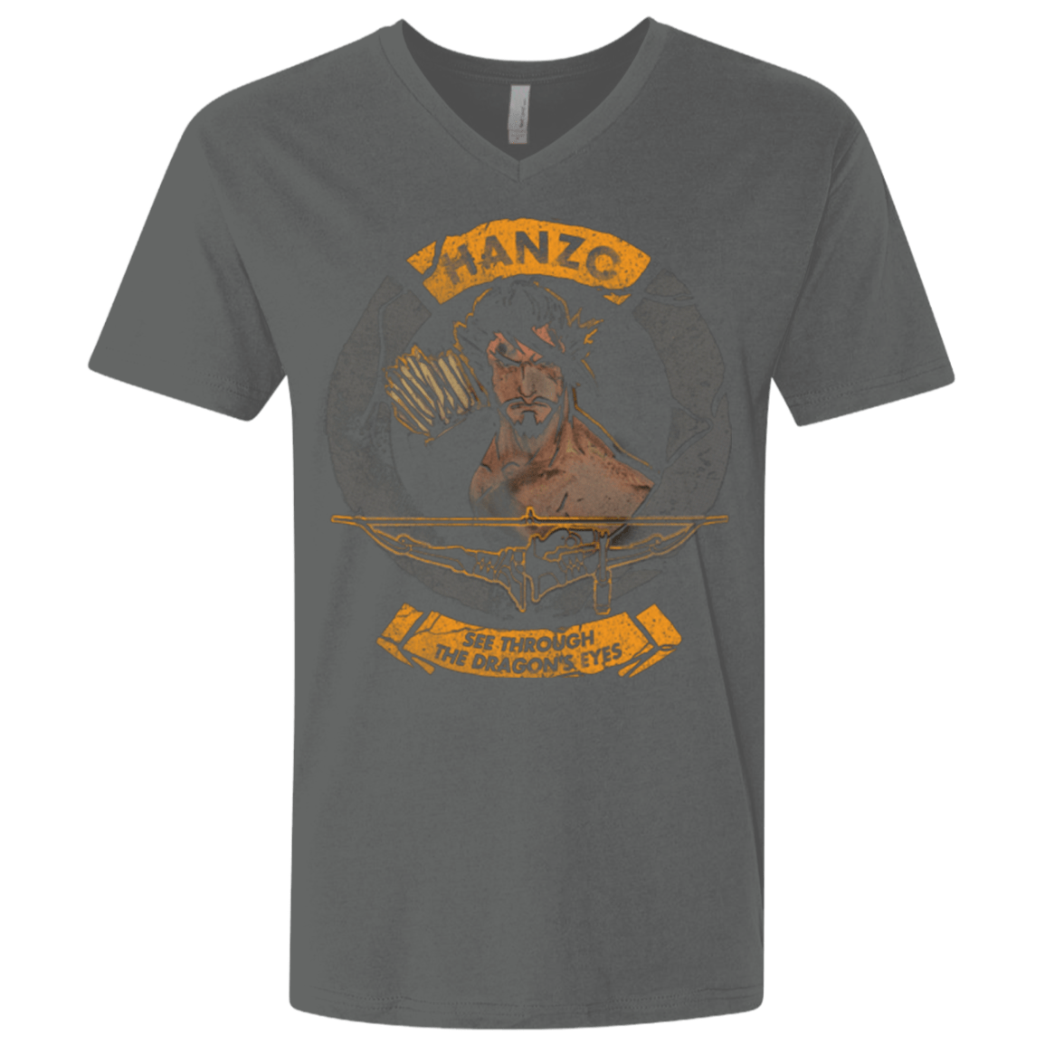 T-Shirts Heavy Metal / X-Small Hanzo Men's Premium V-Neck