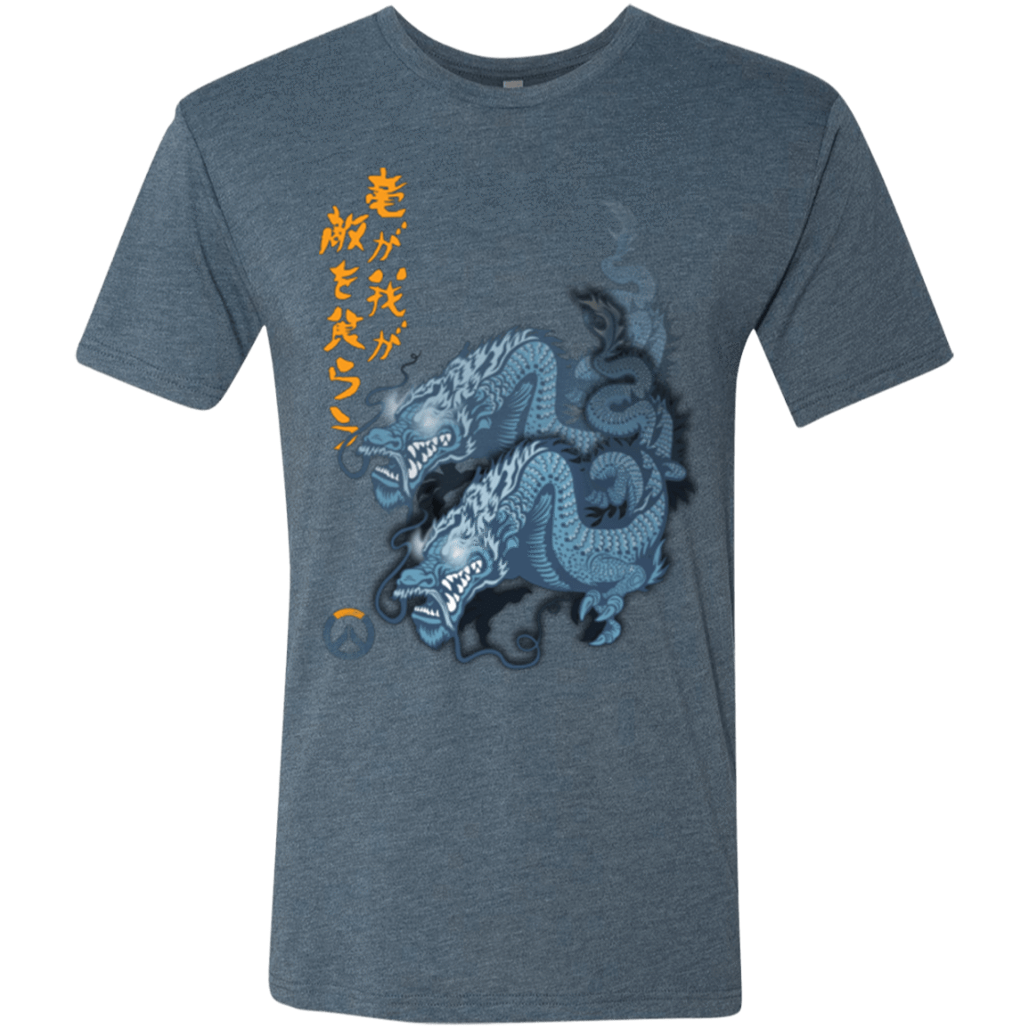 T-Shirts Indigo / Small Hanzo Men's Triblend T-Shirt