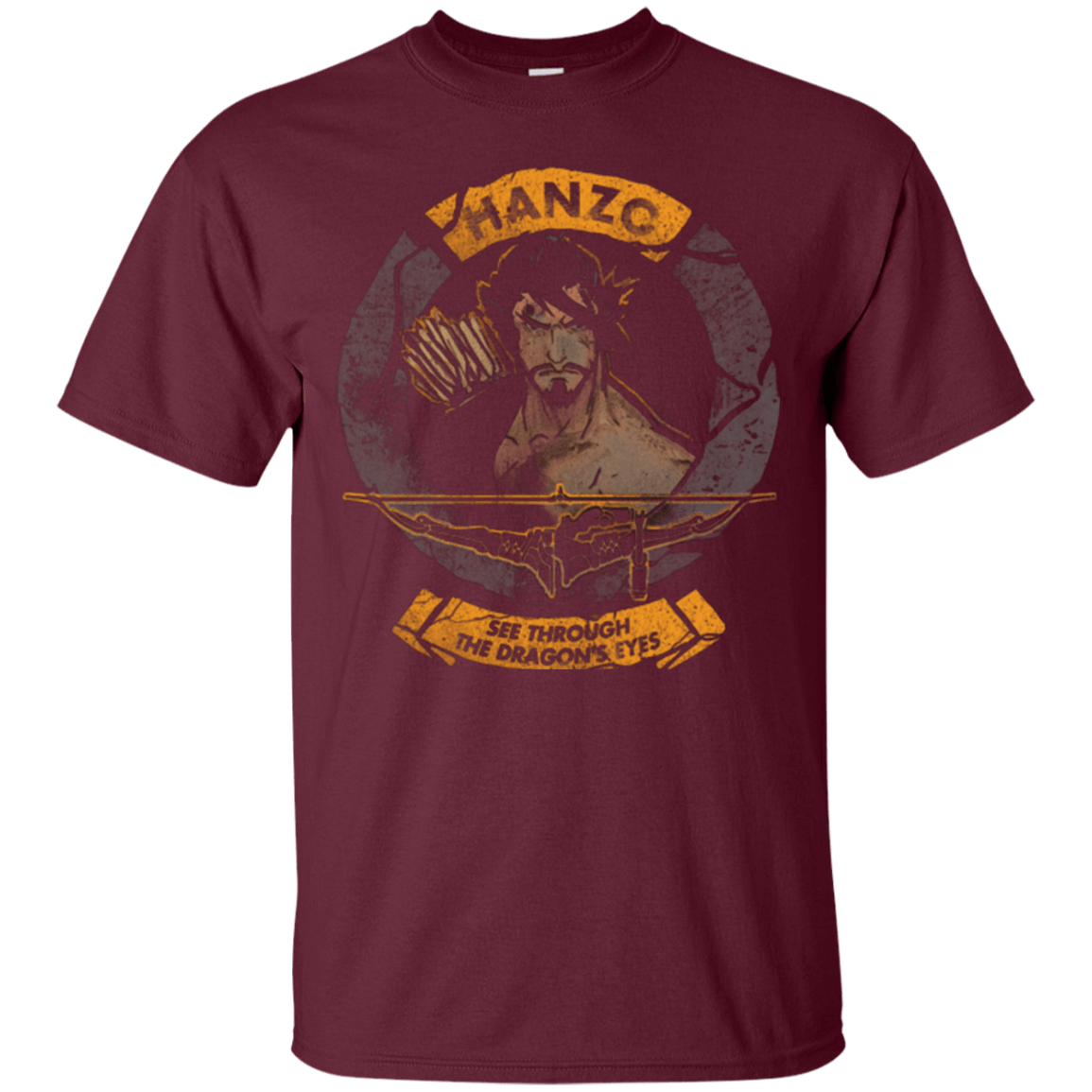 T-Shirts Maroon / Small Hanzo T-Shirt