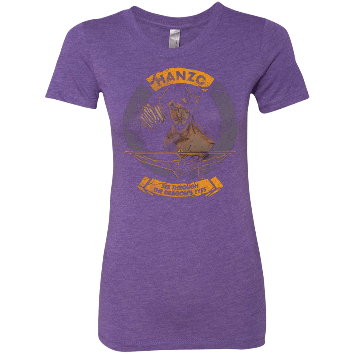 T-Shirts Purple Rush / Small Hanzo Women's Triblend T-Shirt