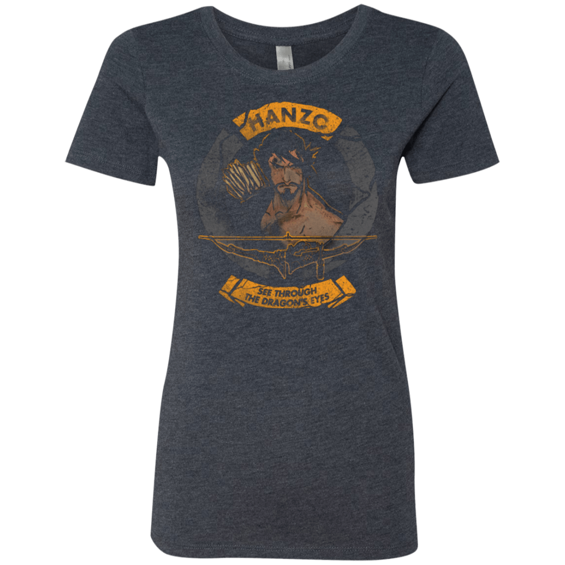 T-Shirts Vintage Navy / Small Hanzo Women's Triblend T-Shirt