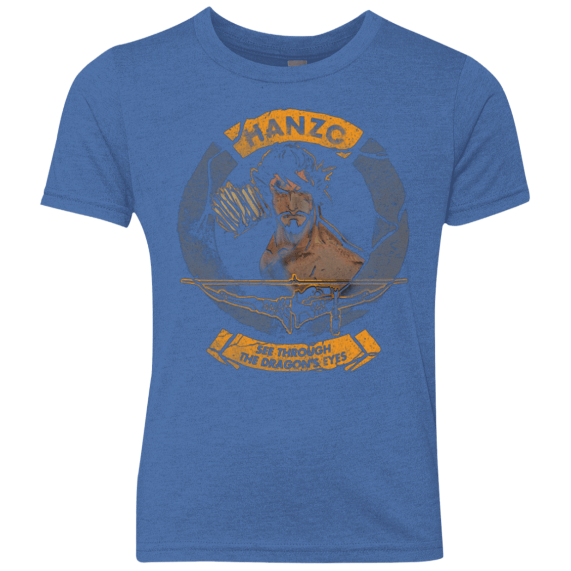 T-Shirts Vintage Royal / YXS Hanzo Youth Triblend T-Shirt