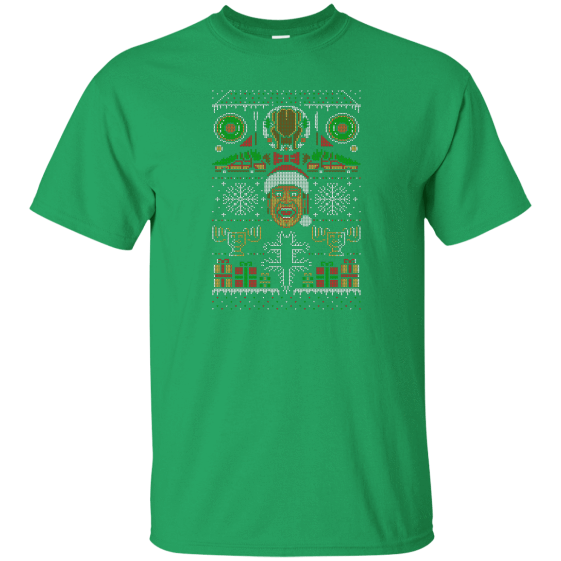 T-Shirts Irish Green / Small Hap Hap Happiest Christmas T-Shirt