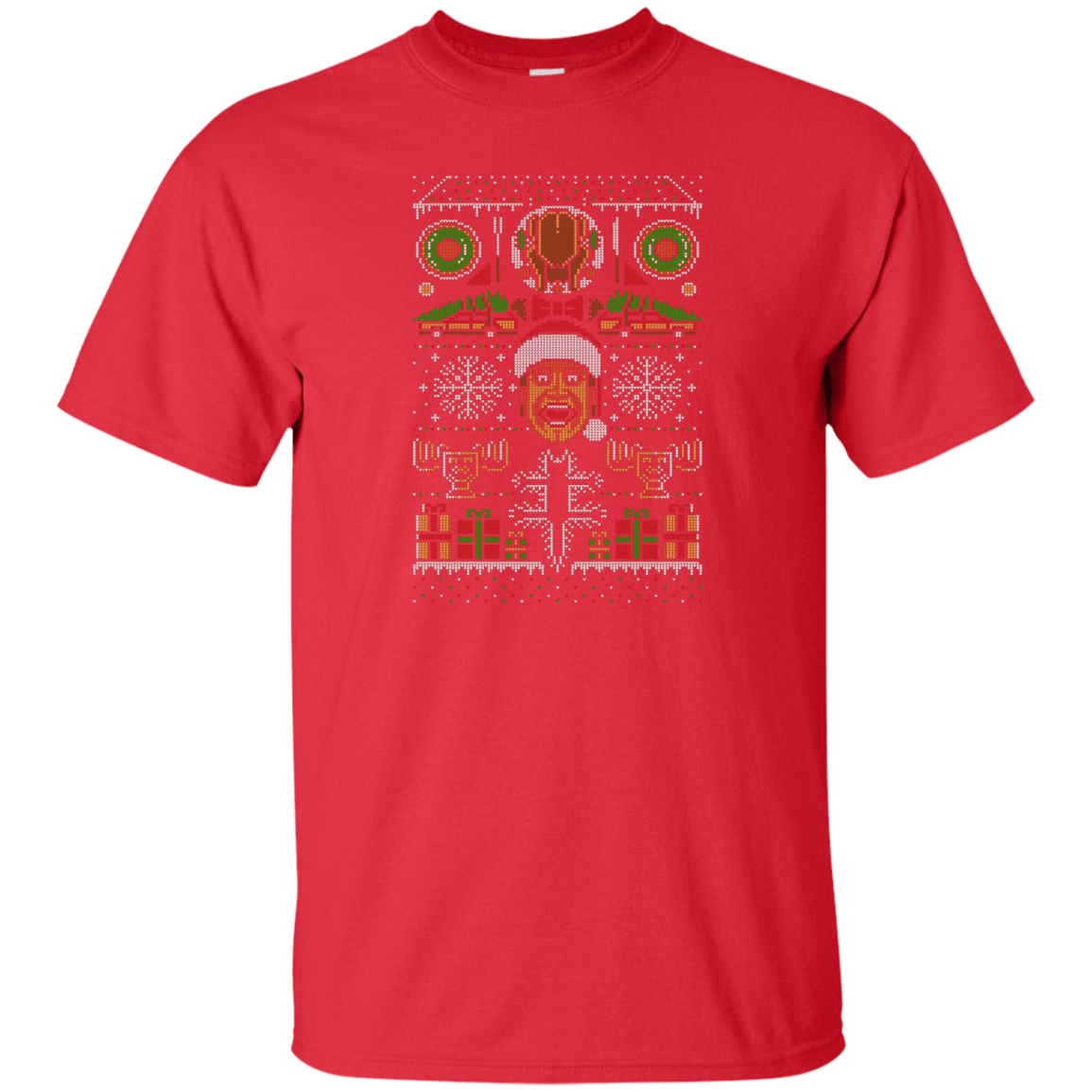 T-Shirts Red / Small Hap Hap Happiest Christmas T-Shirt