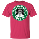 T-Shirts Heliconia / S Happy Face Coffee T-Shirt