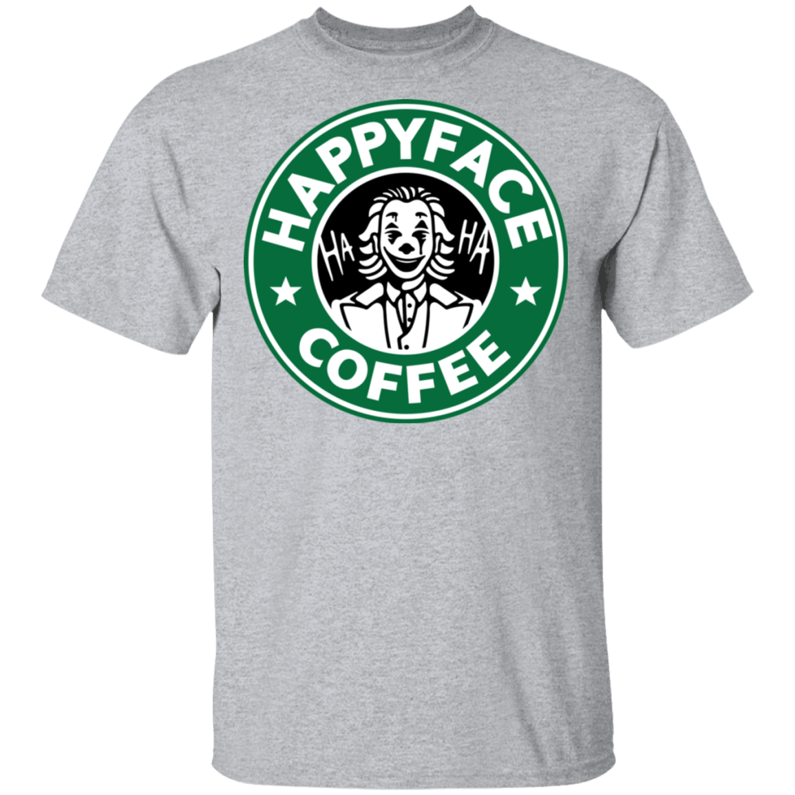T-Shirts Sport Grey / S Happy Face Coffee T-Shirt