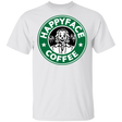 T-Shirts White / S Happy Face Coffee T-Shirt