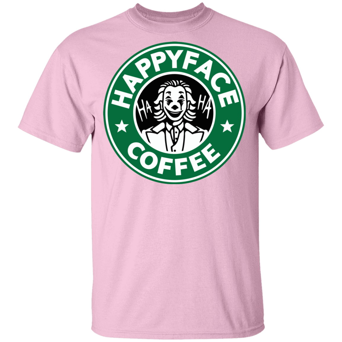 T-Shirts Light Pink / YXS Happy Face Coffee Youth T-Shirt