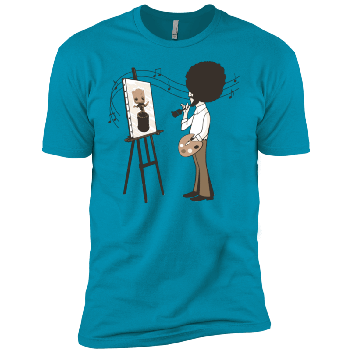 T-Shirts Turquoise / YXS Happy Little Tree Boys Premium T-Shirt