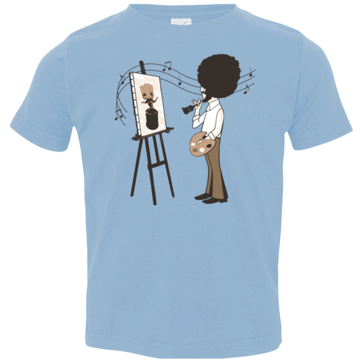 T-Shirts Light Blue / 2T Happy Little Tree Toddler Premium T-Shirt