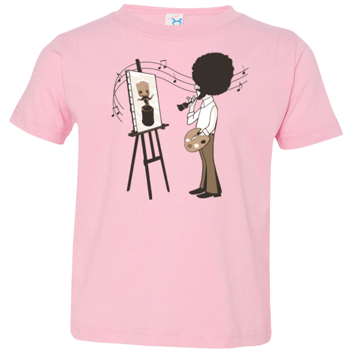 T-Shirts Pink / 2T Happy Little Tree Toddler Premium T-Shirt