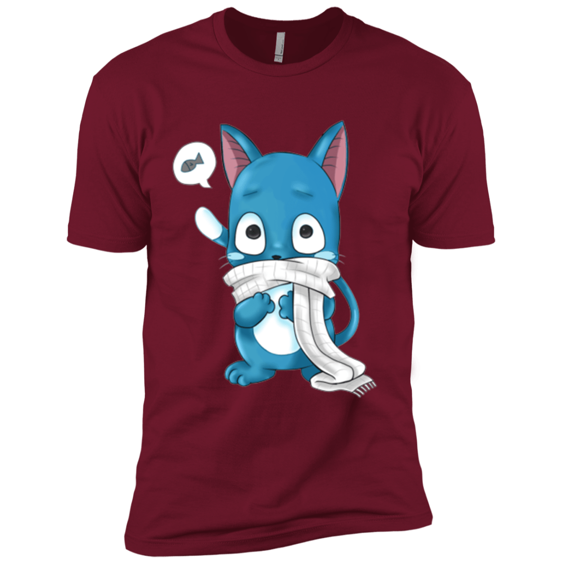 T-Shirts Cardinal / X-Small Happy Men's Premium T-Shirt