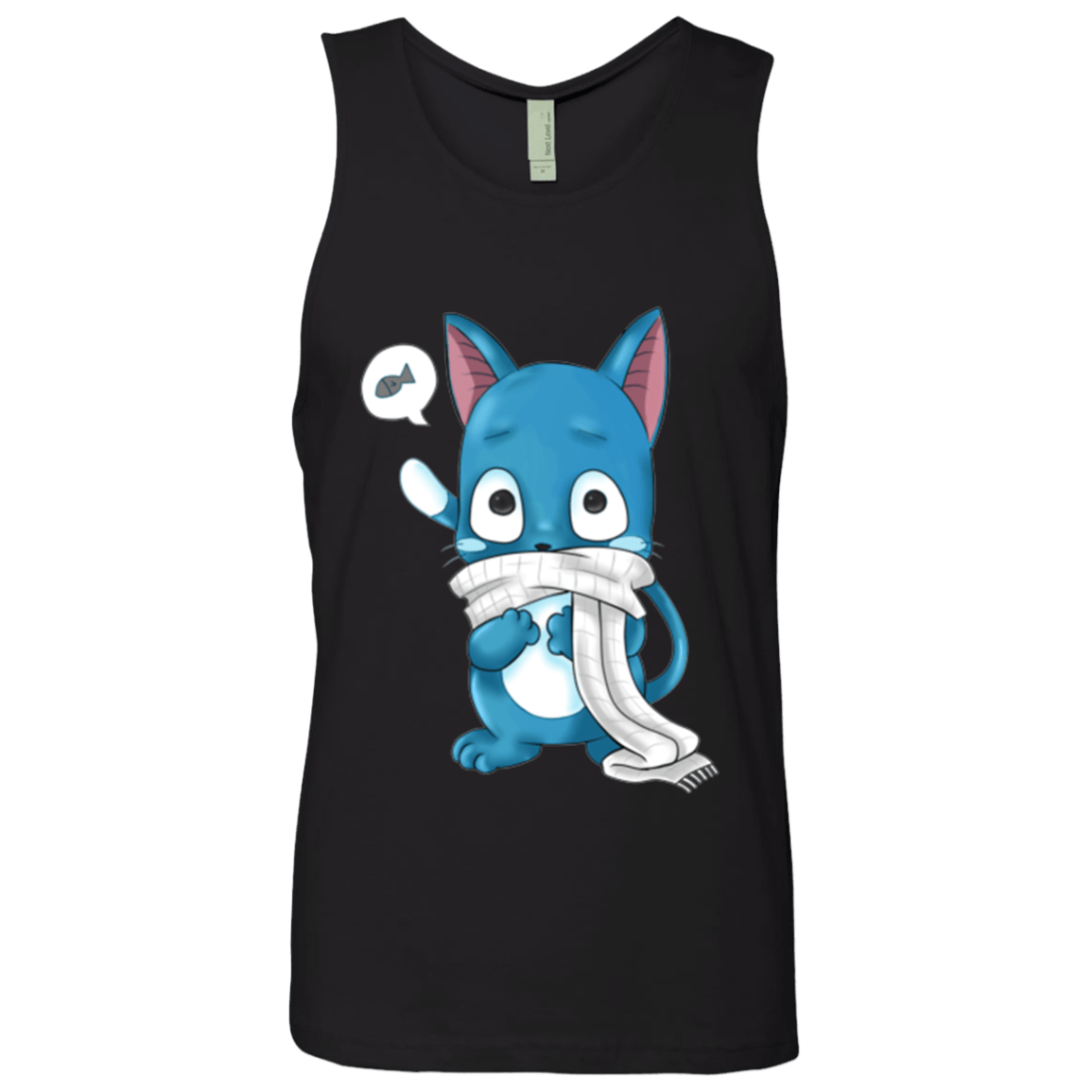 T-Shirts Black / Small Happy Men's Premium Tank Top