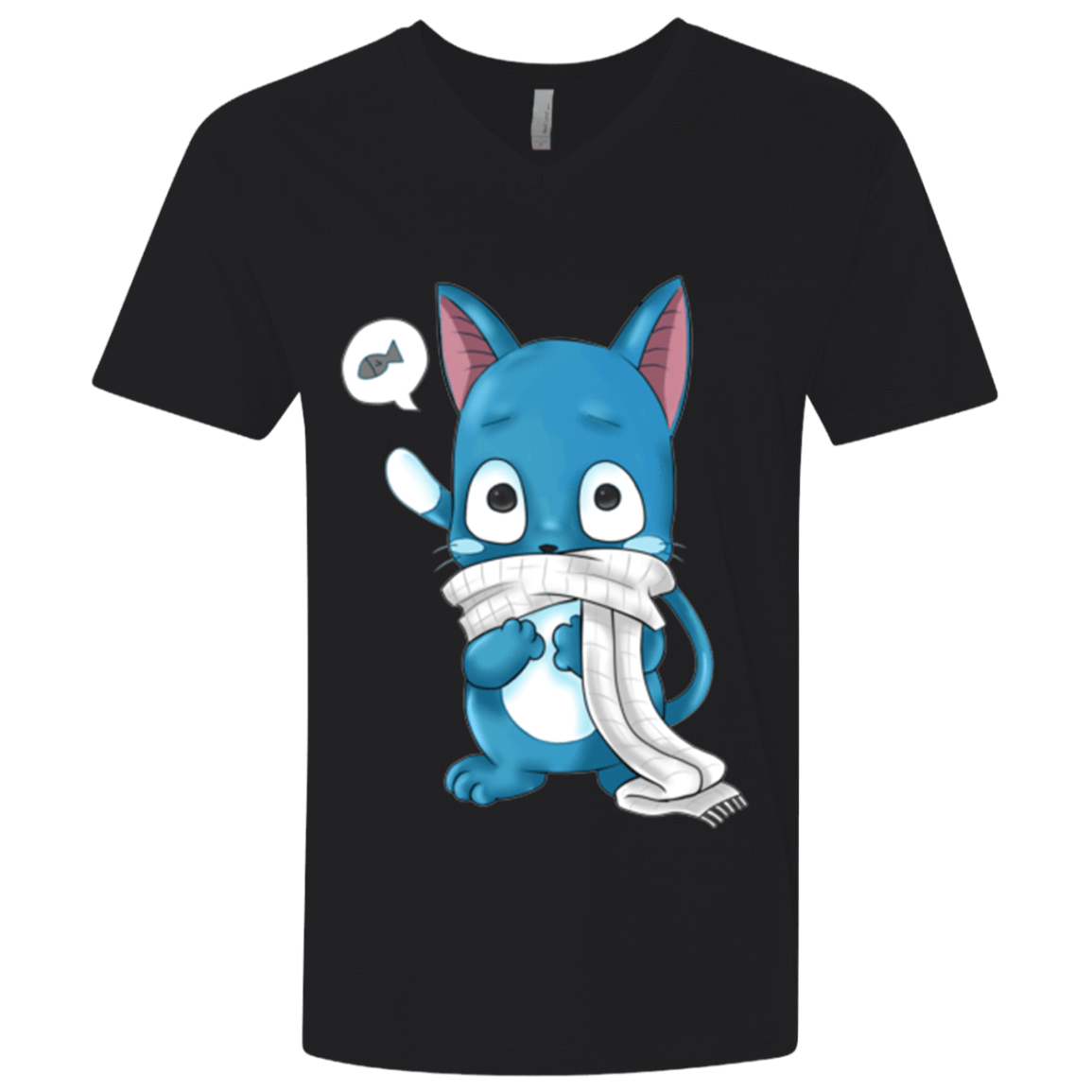 T-Shirts Black / X-Small Happy Men's Premium V-Neck