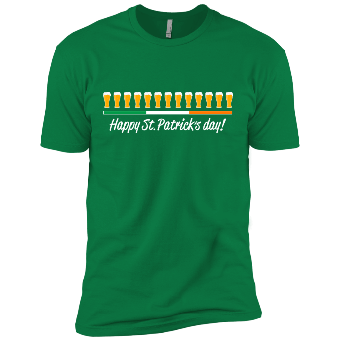 T-Shirts Kelly Green / X-Small Happy St.Patricks Day Men's Premium T-Shirt