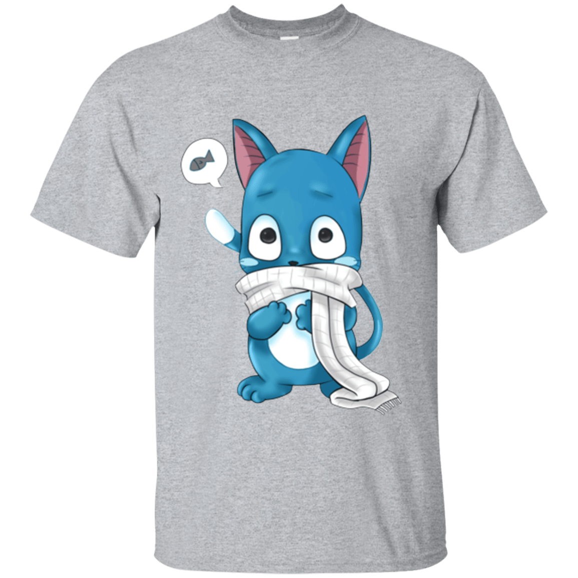 T-Shirts Sport Grey / Small Happy T-Shirt