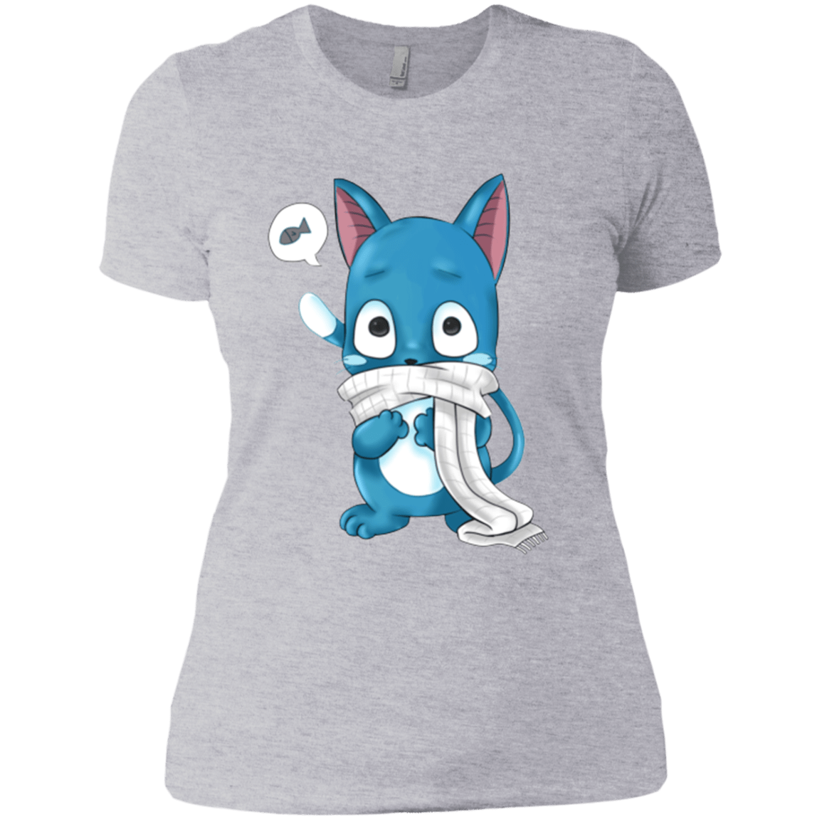 T-Shirts Heather Grey / X-Small Happy Women's Premium T-Shirt