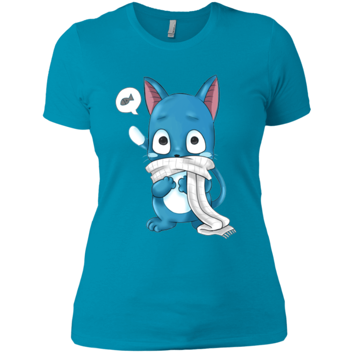 T-Shirts Turquoise / X-Small Happy Women's Premium T-Shirt