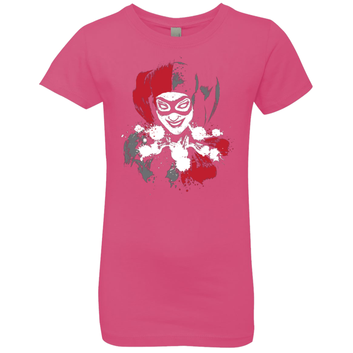 T-Shirts Hot Pink / YXS Harlequin Girls Premium T-Shirt