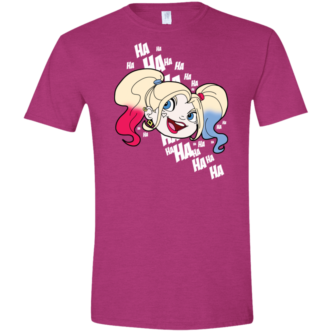 T-Shirts Antique Heliconia / S Harley Head Men's Semi-Fitted Softstyle