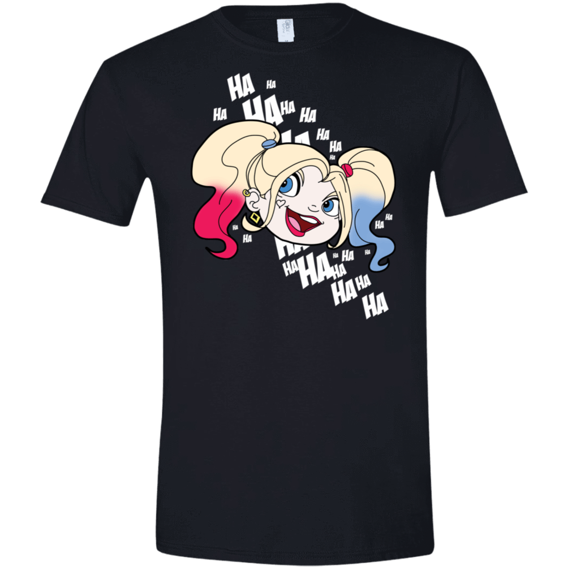 T-Shirts Black / X-Small Harley Head Men's Semi-Fitted Softstyle