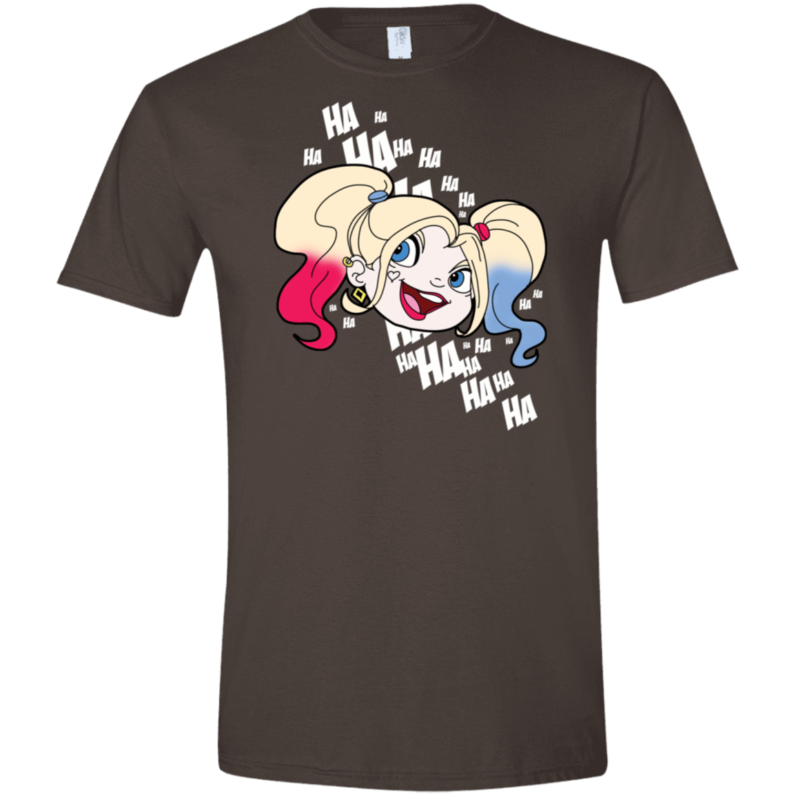 T-Shirts Dark Chocolate / S Harley Head Men's Semi-Fitted Softstyle