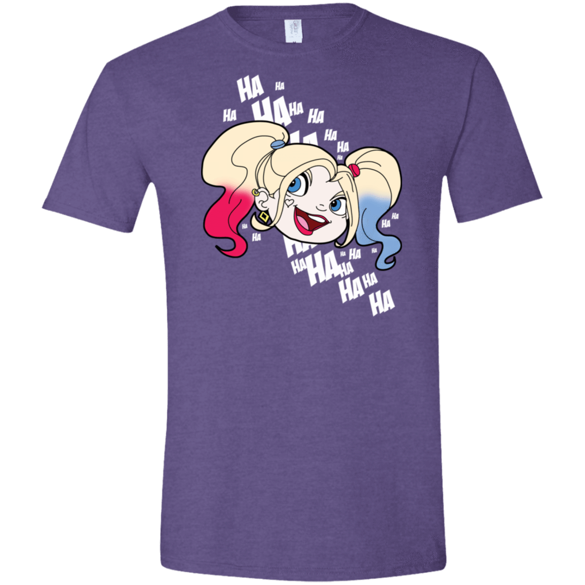 T-Shirts Heather Purple / S Harley Head Men's Semi-Fitted Softstyle