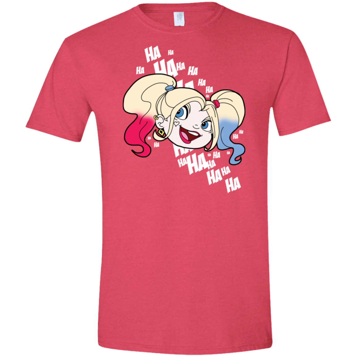 T-Shirts Heather Red / S Harley Head Men's Semi-Fitted Softstyle