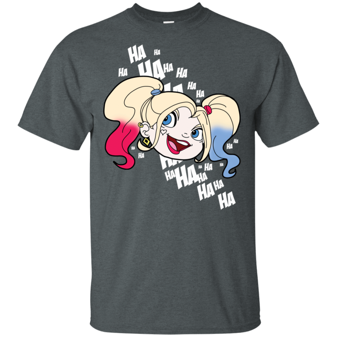 T-Shirts Dark Heather / S Harley Head T-Shirt
