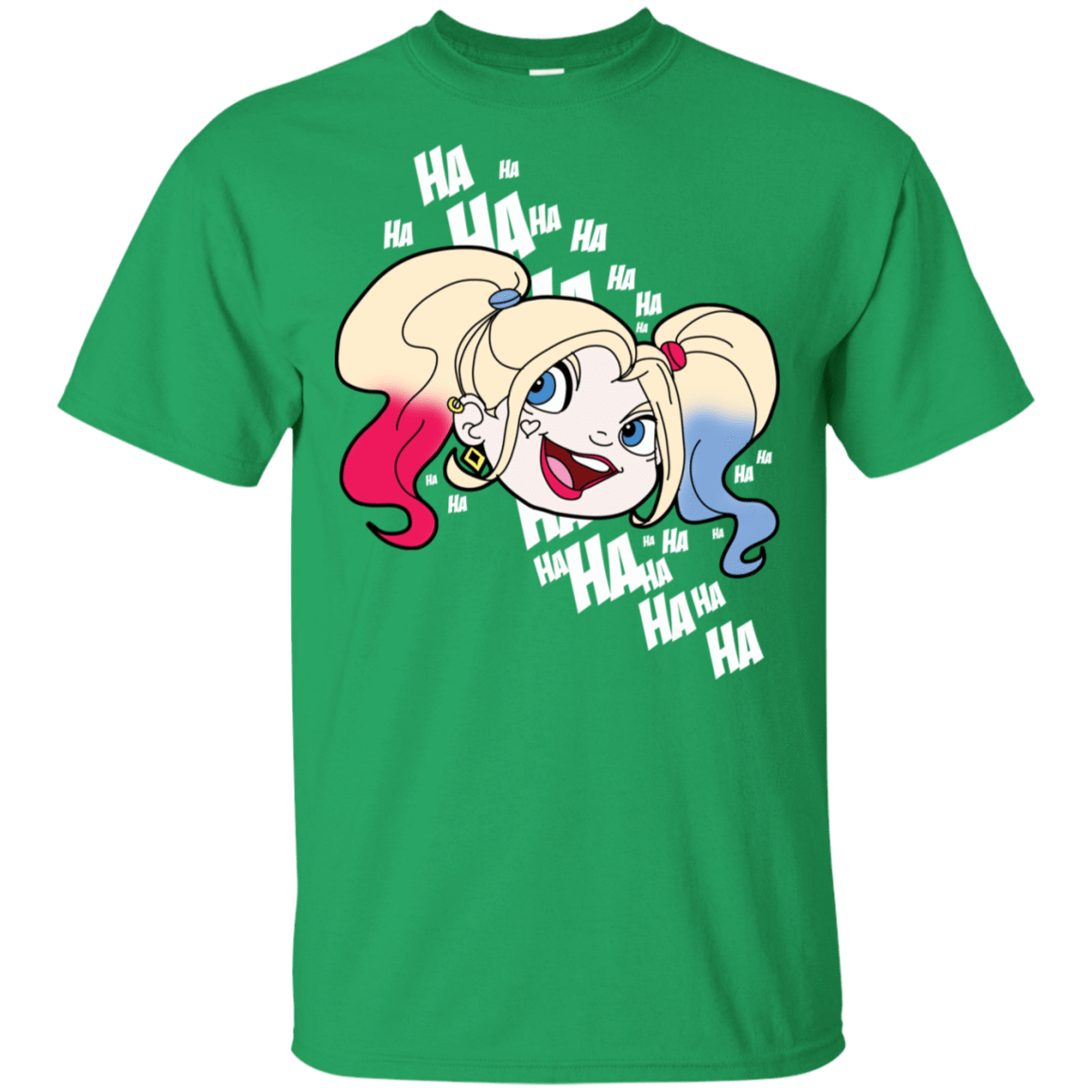 T-Shirts Irish Green / S Harley Head T-Shirt
