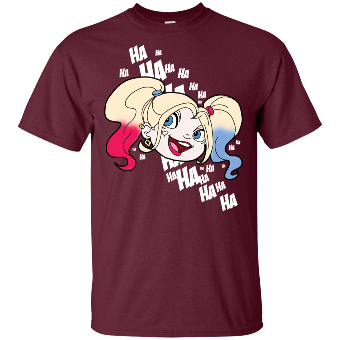 T-Shirts Maroon / S Harley Head T-Shirt