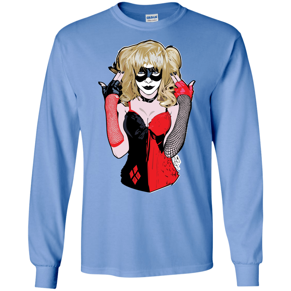 T-Shirts Carolina Blue / S Harley Men's Long Sleeve T-Shirt