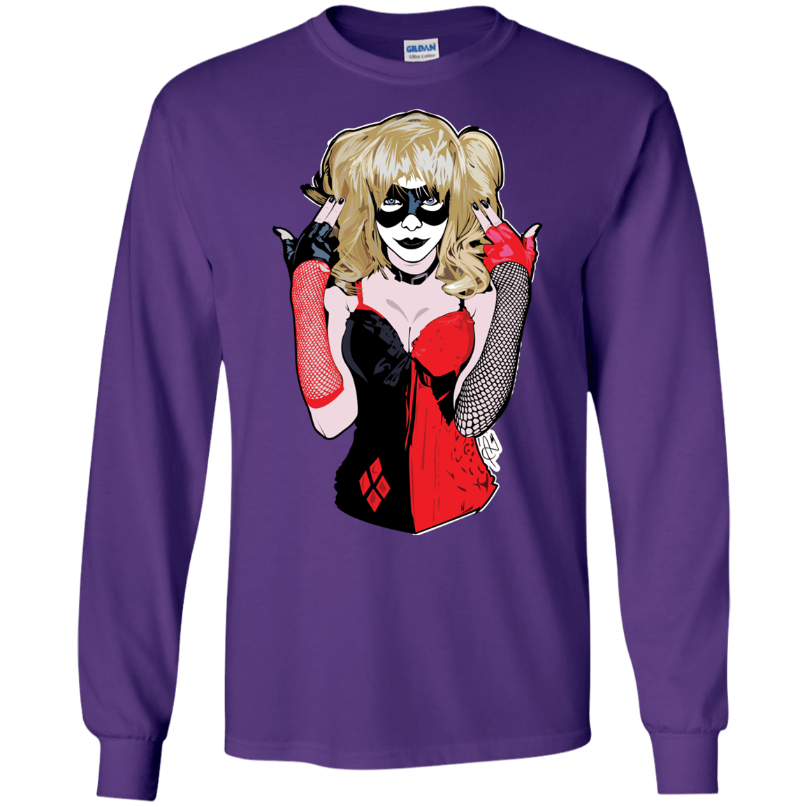 T-Shirts Purple / S Harley Men's Long Sleeve T-Shirt