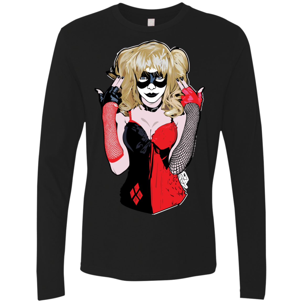 T-Shirts Black / S Harley Men's Premium Long Sleeve