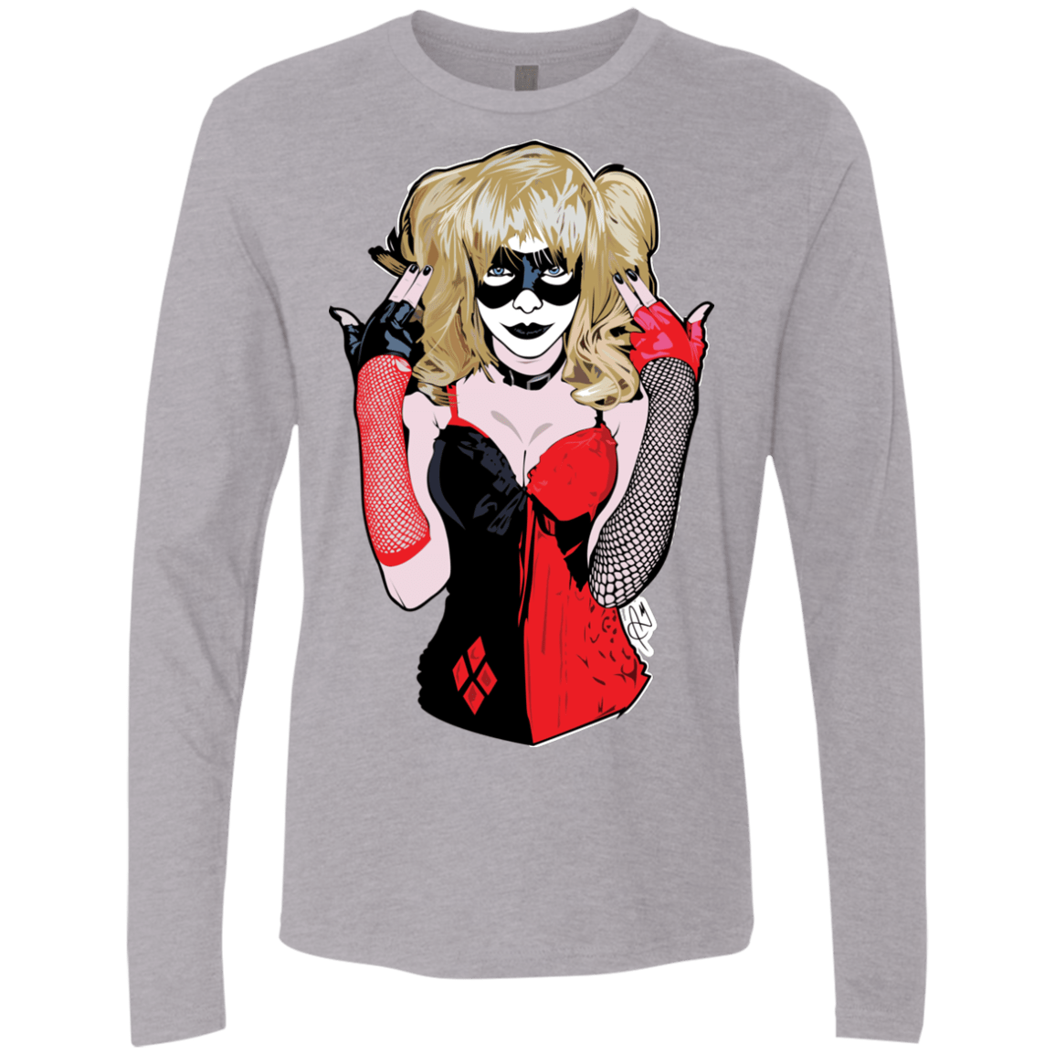 T-Shirts Heather Grey / S Harley Men's Premium Long Sleeve