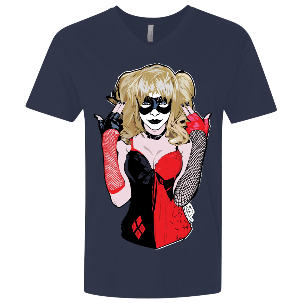 T-Shirts Midnight Navy / X-Small Harley Men's Premium V-Neck