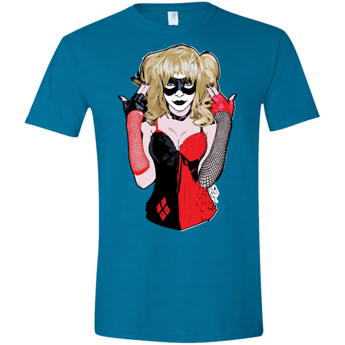 T-Shirts Antique Sapphire / S Harley Men's Semi-Fitted Softstyle