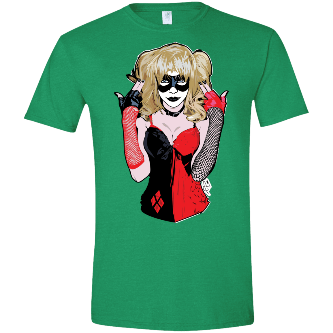 T-Shirts Heather Irish Green / S Harley Men's Semi-Fitted Softstyle