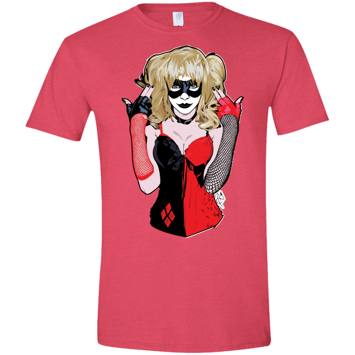 T-Shirts Heather Red / S Harley Men's Semi-Fitted Softstyle