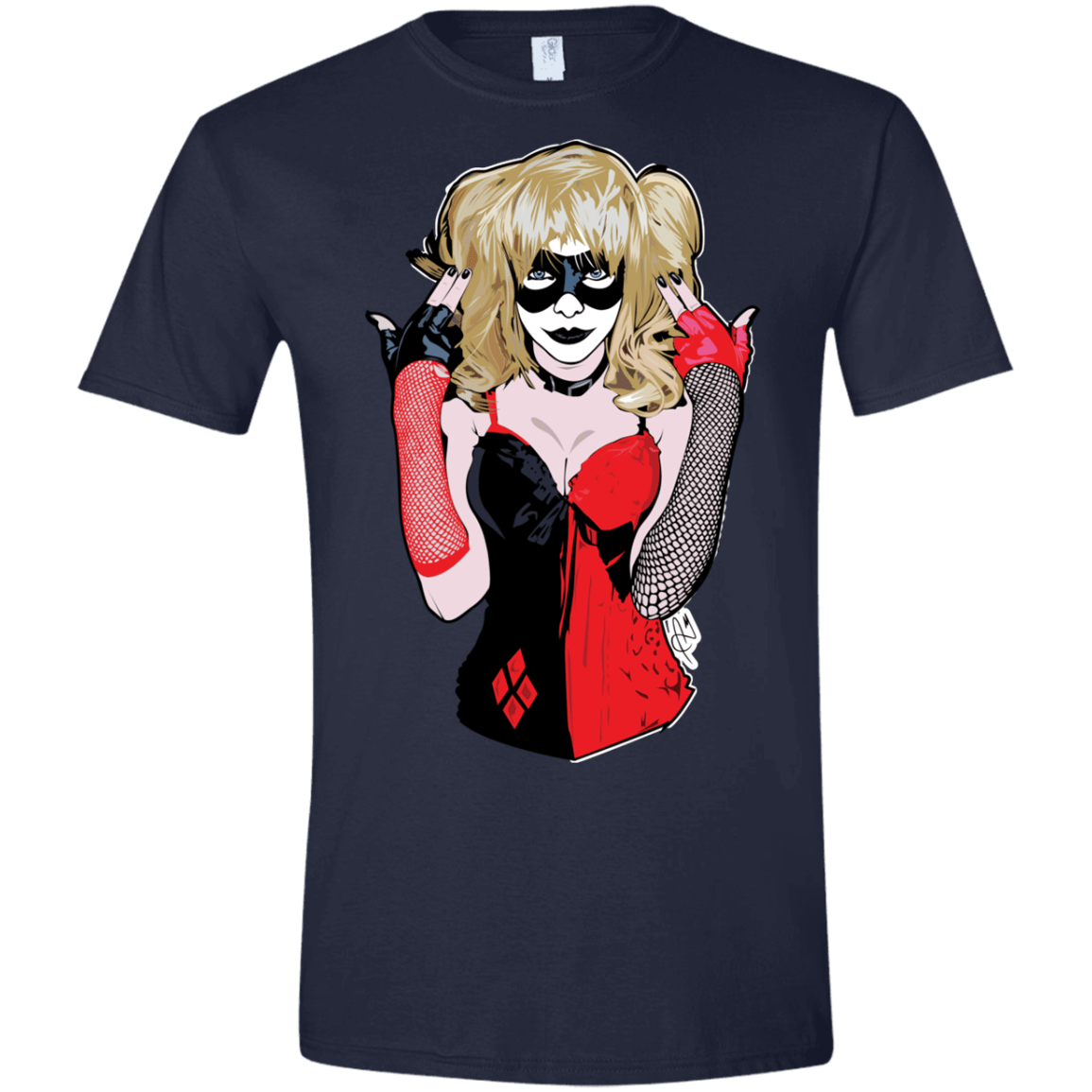 T-Shirts Navy / X-Small Harley Men's Semi-Fitted Softstyle